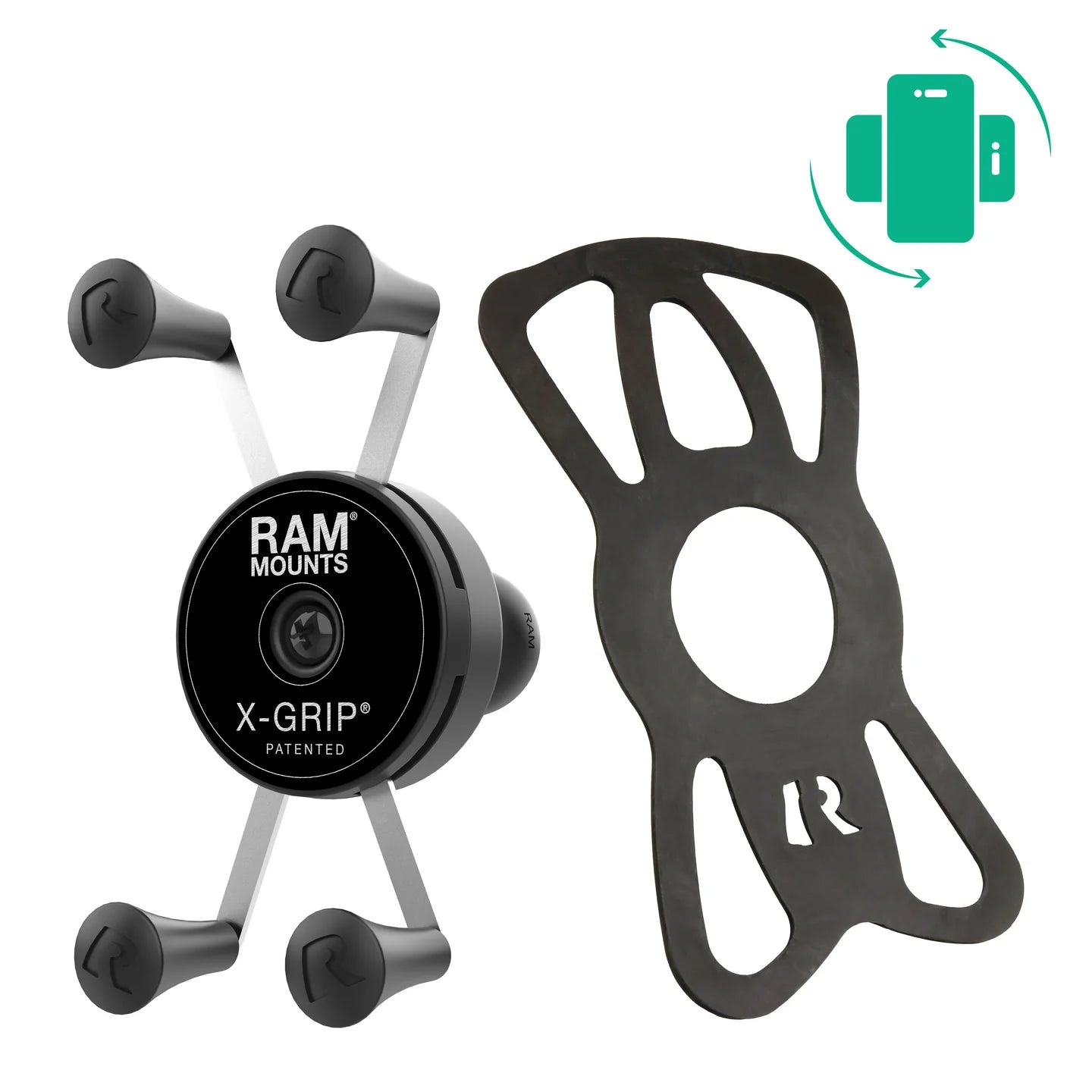 Draaibare X-Grip telefoonhouder