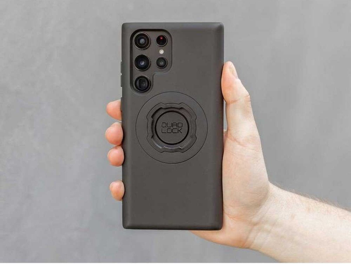 Support de rétroviseur Quad Lock avec coque Samsung