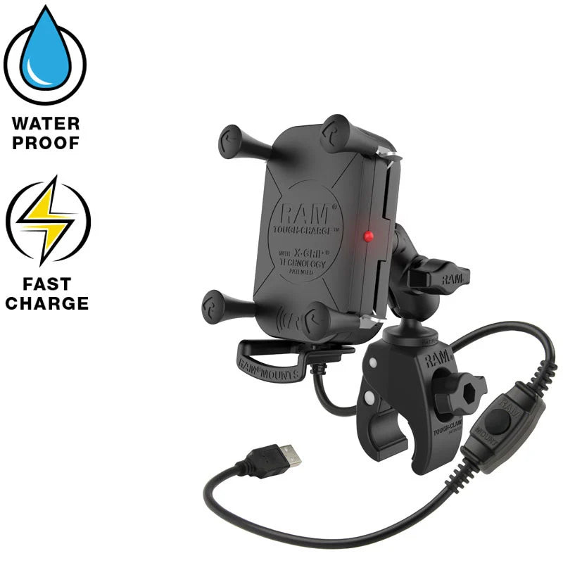 RAM Draadloze motor Telefoonhouder met Tough-Claw - RAM-B-400-A-UN12W