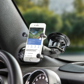 RAM Mount telefoonhouder auto met zuignap en X-Grip voor kleine smartphones - RAP-B-166-UN7U