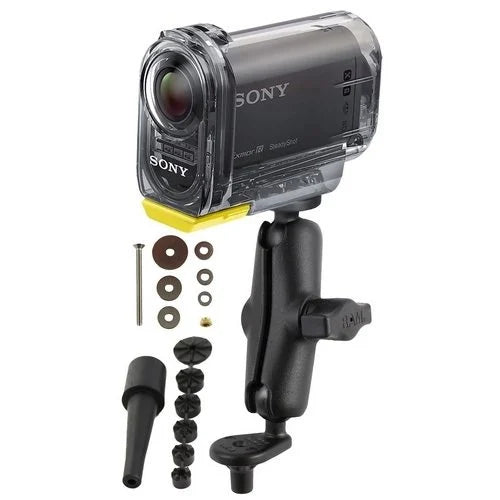 RAM Mount action camera houder voor motorfiets met balhoofdmontage - RAM-B-342-366U