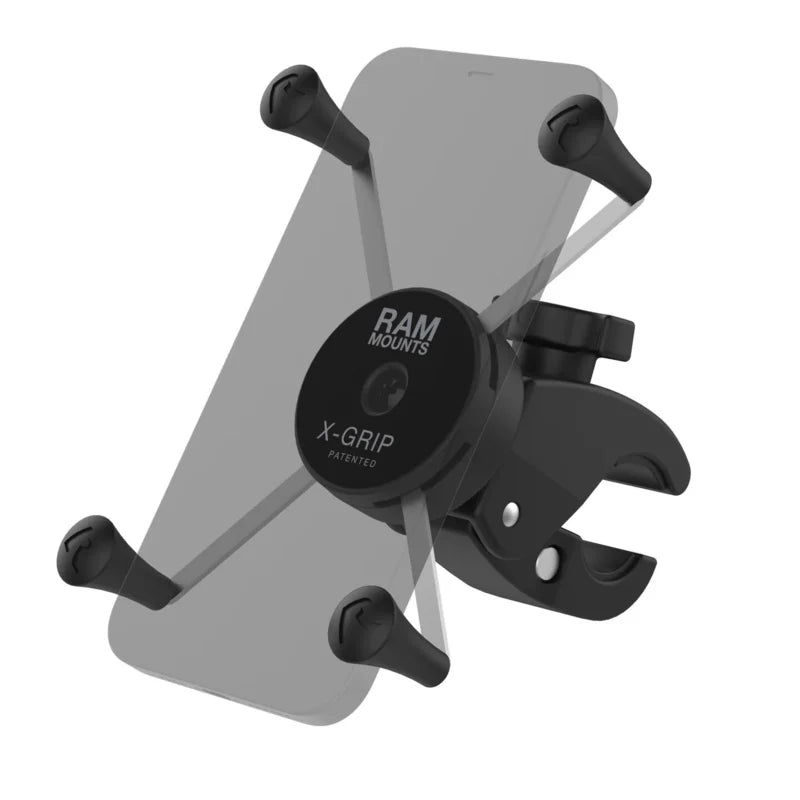 RAM Mount X-Grip XL met Vibe-Safe en Tough-Claw stuurklem voor motor RAM-HOL-UN10-462-400