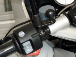 RAM Mount spiegelhouder basis voor motor navigatie / telefoonhouder M10 - RAM-B-252U