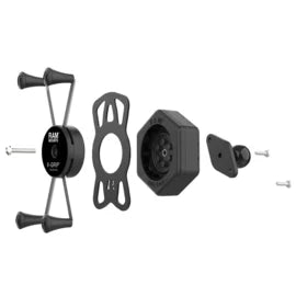 RAM Mount X-Grip voor grotere Smartphonehouder met Vibe-Safe - RAM-HOL-UN10B-462