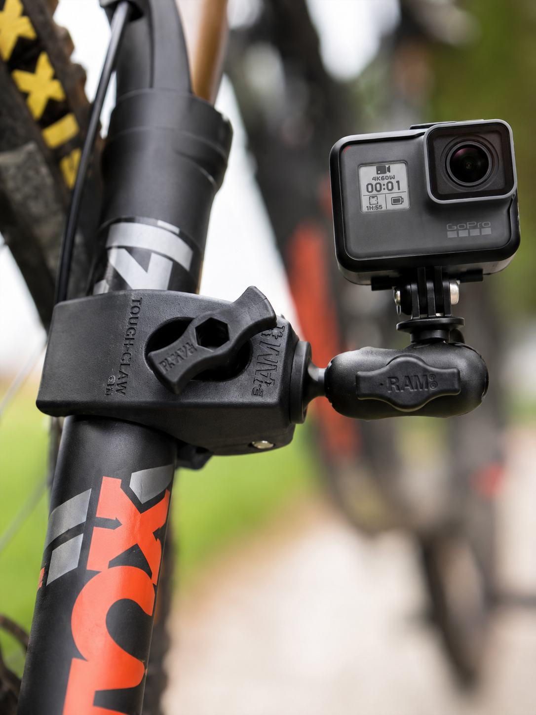 RAM Mount korte klemarm 6 cm (1 inch B-size) - RAM-B-201U-A