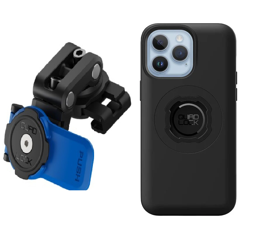 Quad Lock Fixation Réservoir de Frein avec Coque iPhone