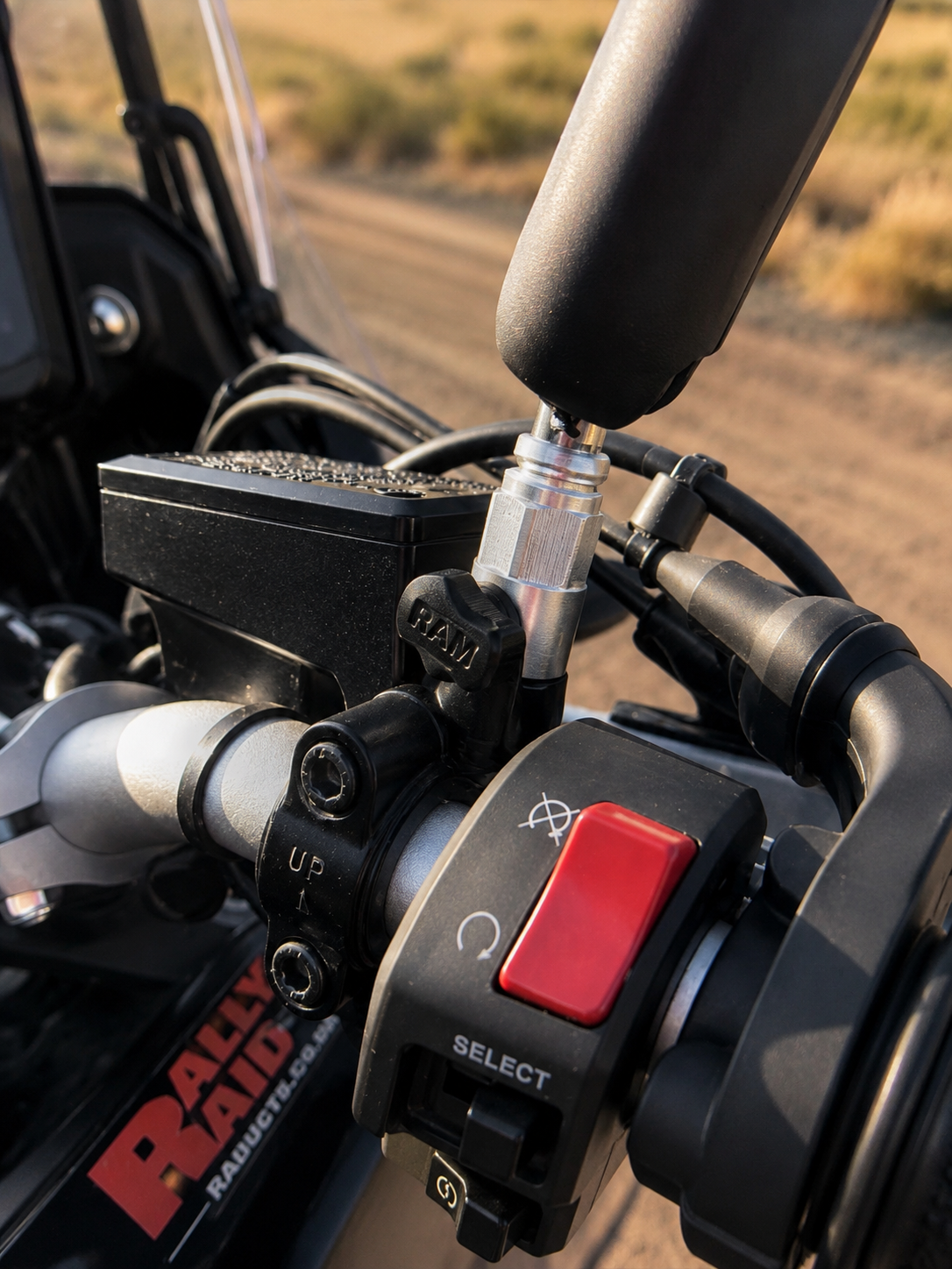 Adaptateur de filetage inversé pour rétroviseur DoubleTake