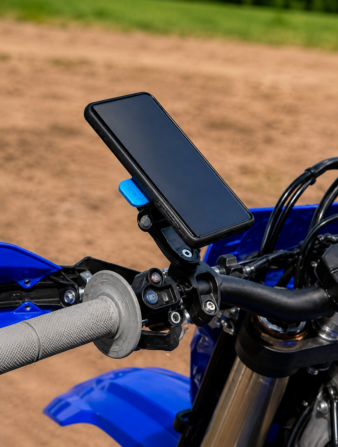 MAG Quad Lock Handlebar Mount Bundel met Samsung Hoesje – Motor Telefoonhouder