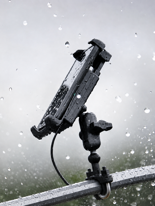 RAM Quick-Grip waterdichte Telefoonhouder met Draadloze Oplader - RAM-B-149Z-A-UN14W