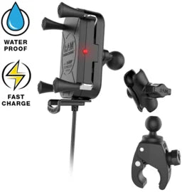 RAM Draadloze motor Telefoonhouder met Tough-Claw - RAM-B-400-A-UN12W
