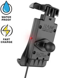 Chargeur de téléphone sans fil étanche RAM Quick-Grip 15W
