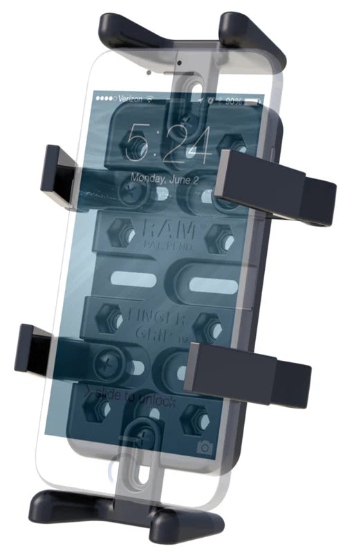 Support universel pour téléphone, GPS et radio RAM Finger-Grip - RAM-HOL-UN4U