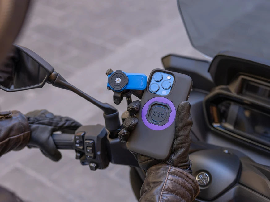 Quad Lock Mirror Stem Mount voor scooter & motor - QLM-MST