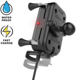 Chargeur de téléphone sans fil étanche RAM Tough-Charge avec X-Grip RAM-HOL-UN12WB