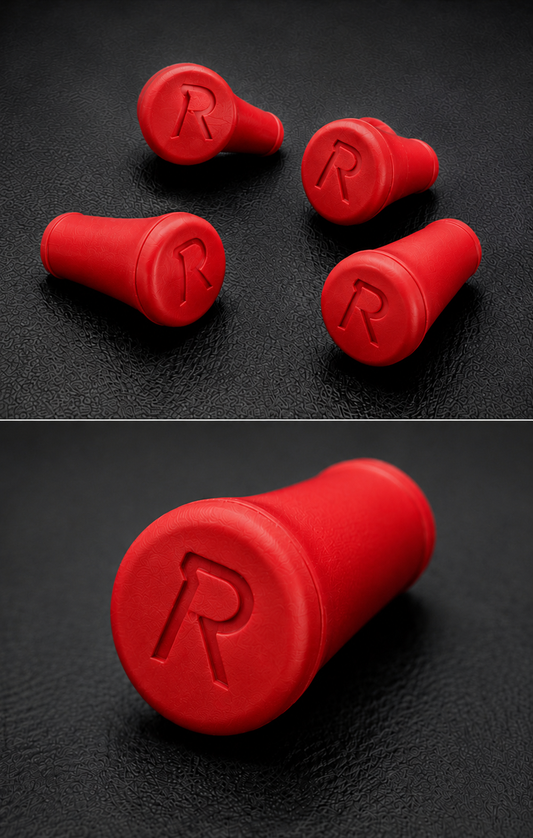 RAM Mount rode rubberen dopjes voor universele X-Grip - RAP-UN-CAP-4-REDU