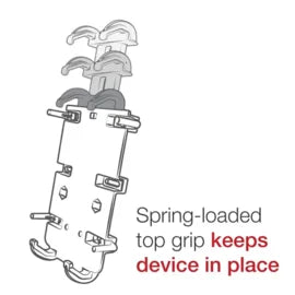 RAM Mount Vibe-Safe Quick-Grip XL Telefoonhouder - trillingsvrij - RAM-HOL-PD4-462B