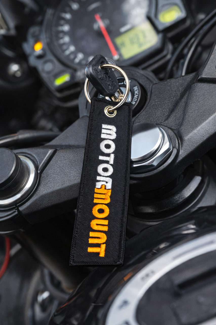 Motormount Sleutelhanger - Premium Fabric Key Tag
